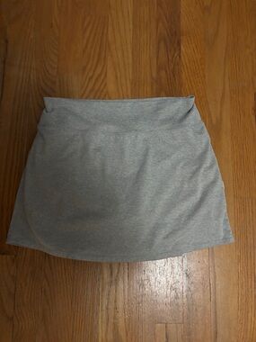 Vuori Light Gray Active Mini Skirt